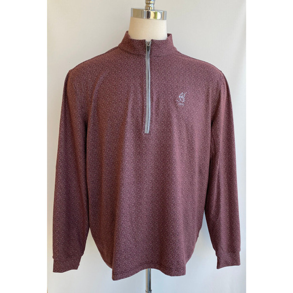 JOHNNIE-O Northampton Country Club Mens 1/4 Zip Pullover Performance Shirt UV XL - Picture 1 of 7